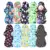 Dropshipping 1pc Washable Heavy Flow Night Use Женская Гигиеническая Ткань Менструальные прокладки Гигиеническая прокладка с бамбуковым углем Внутри