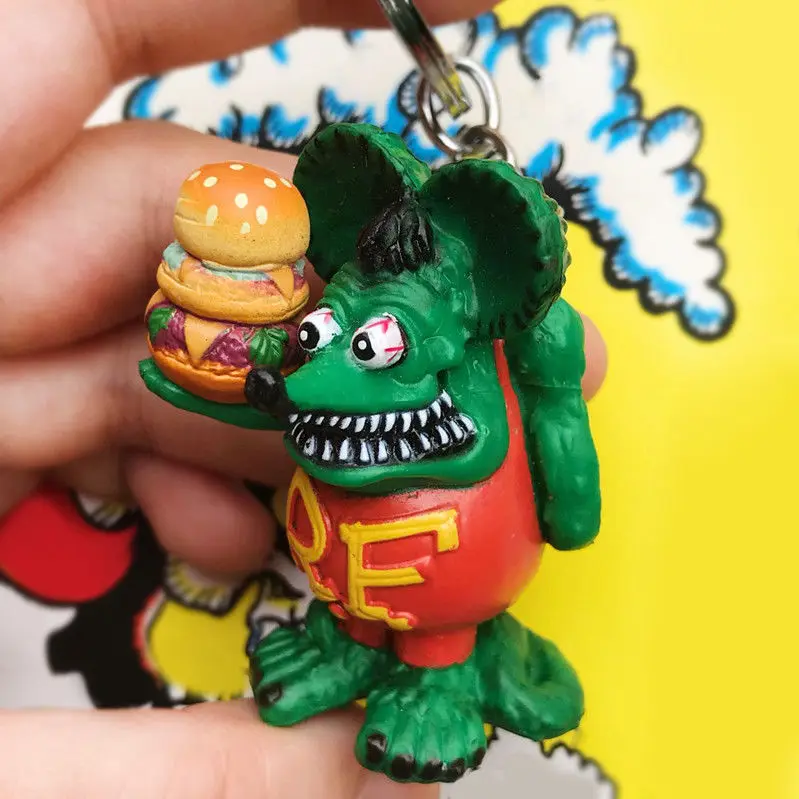 Tales of the Rat Fink Keychains Key Ring Charms Pendant Key Chain Collection New Tales of the Rat Fink Keychains Key Ring Charms Pendant Key Chain Collection New