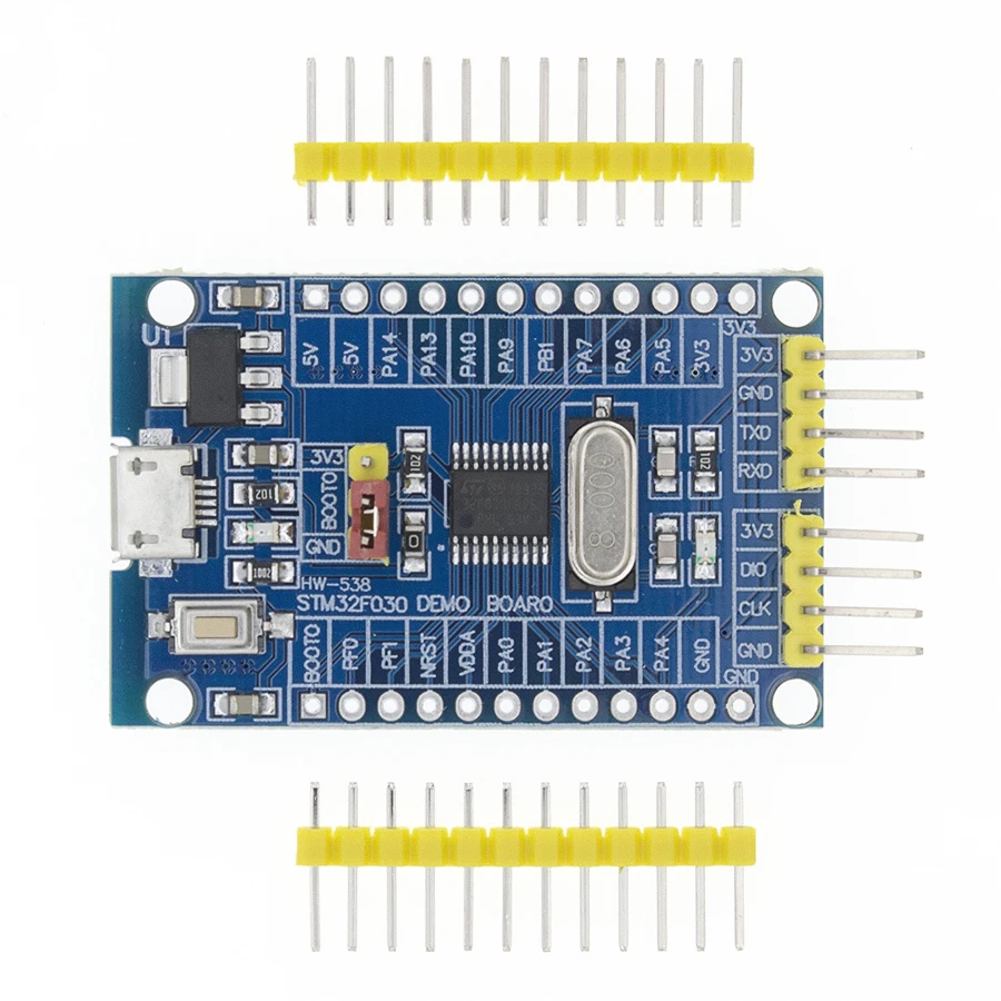 10 шт. STM32F030F4P6 мини системная плата для развития ARM CORTEX-M0 Core SWD/ISP MicroUSB | Электронные