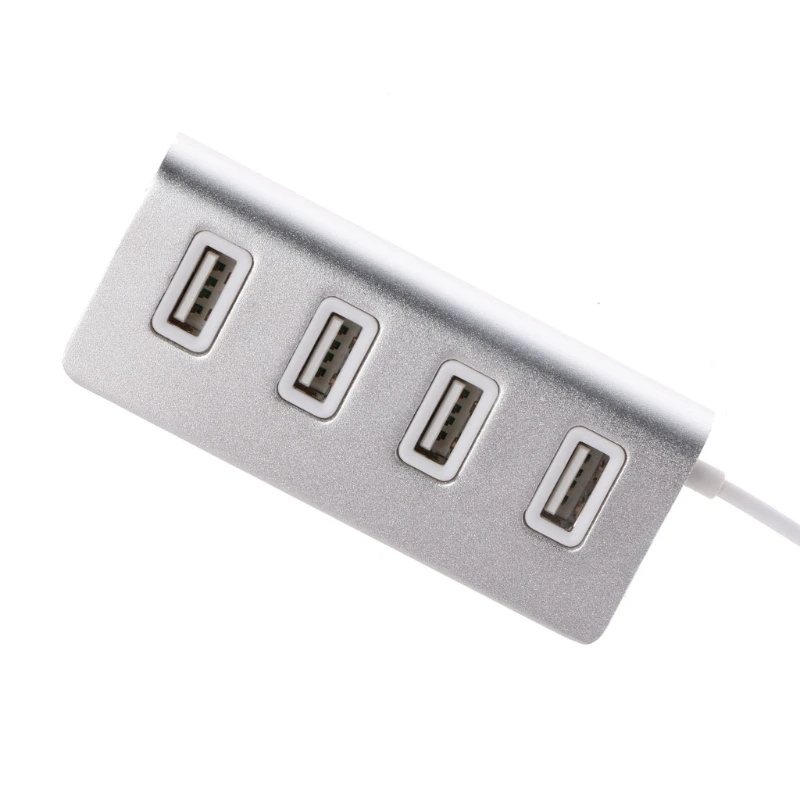 Алюминий 4 Порты и разъёмы USB 2,0 док-станция USB 3,1 Тип C кабель-переходник для iMac MacBook Air