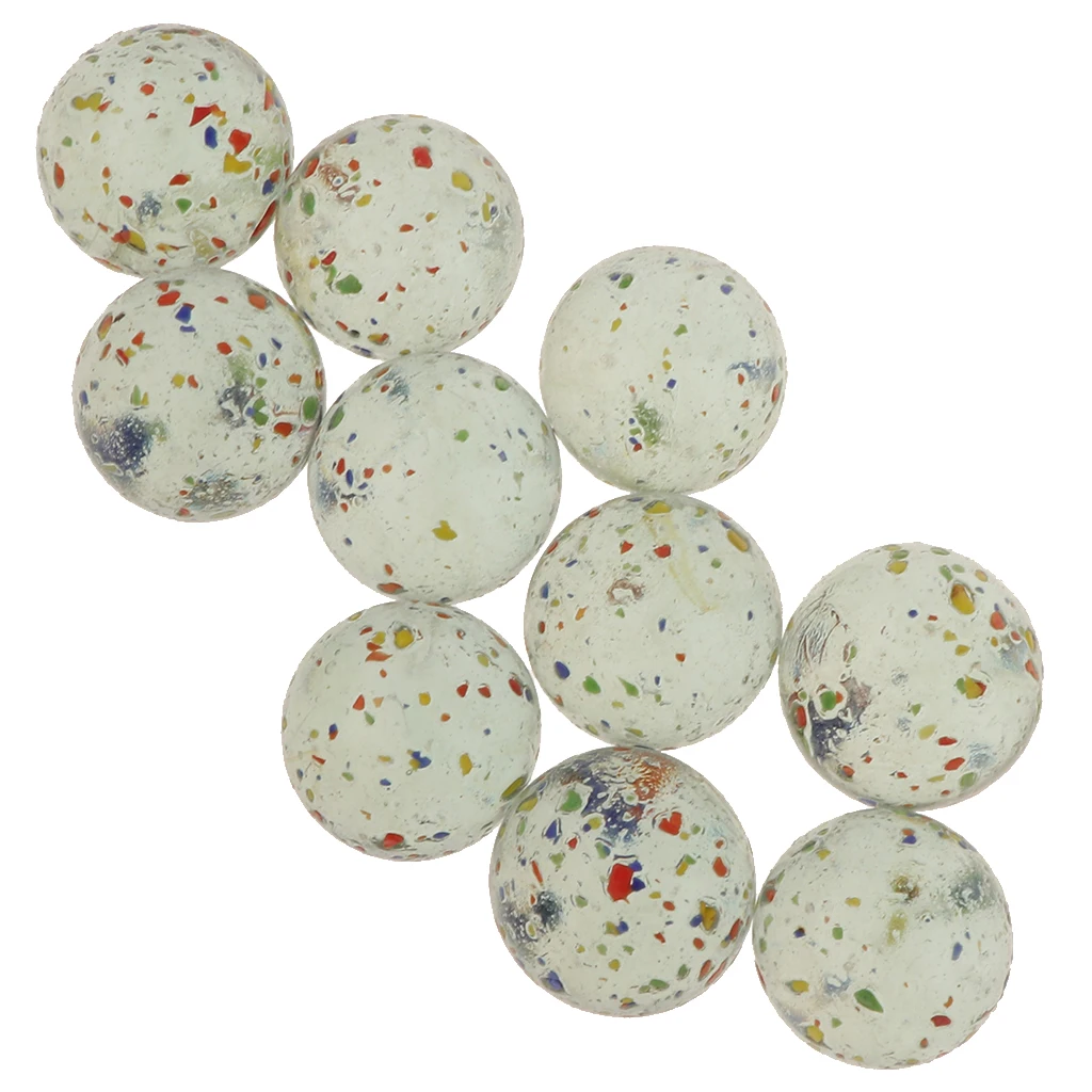 My Toy House Glass Marbles, Set of 10, 0.98-inch Glass Marbles, Game Toy My Toy House Glass Marbles, Set of 10, 0.98-inch Glass Marbles, Game Toy