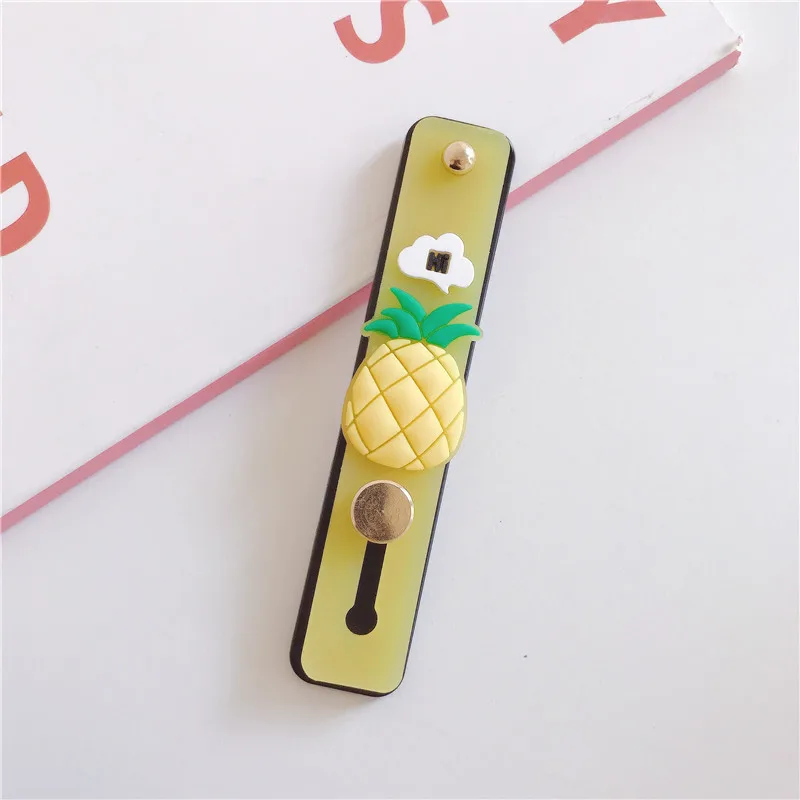 Style 2 Милый телескопический кронштейн мультфильм держатель для iphone XS Max для samsung для huawei телефон чехол кольцо-держатель для пальца подставка держатель - Цвет: Style 2