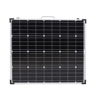 Panneau solaire pliable DOKIO 160W 18V+5V 2A USB 10A 12V/24V avec contrôleur, chargeur portable photovoltaïque 4