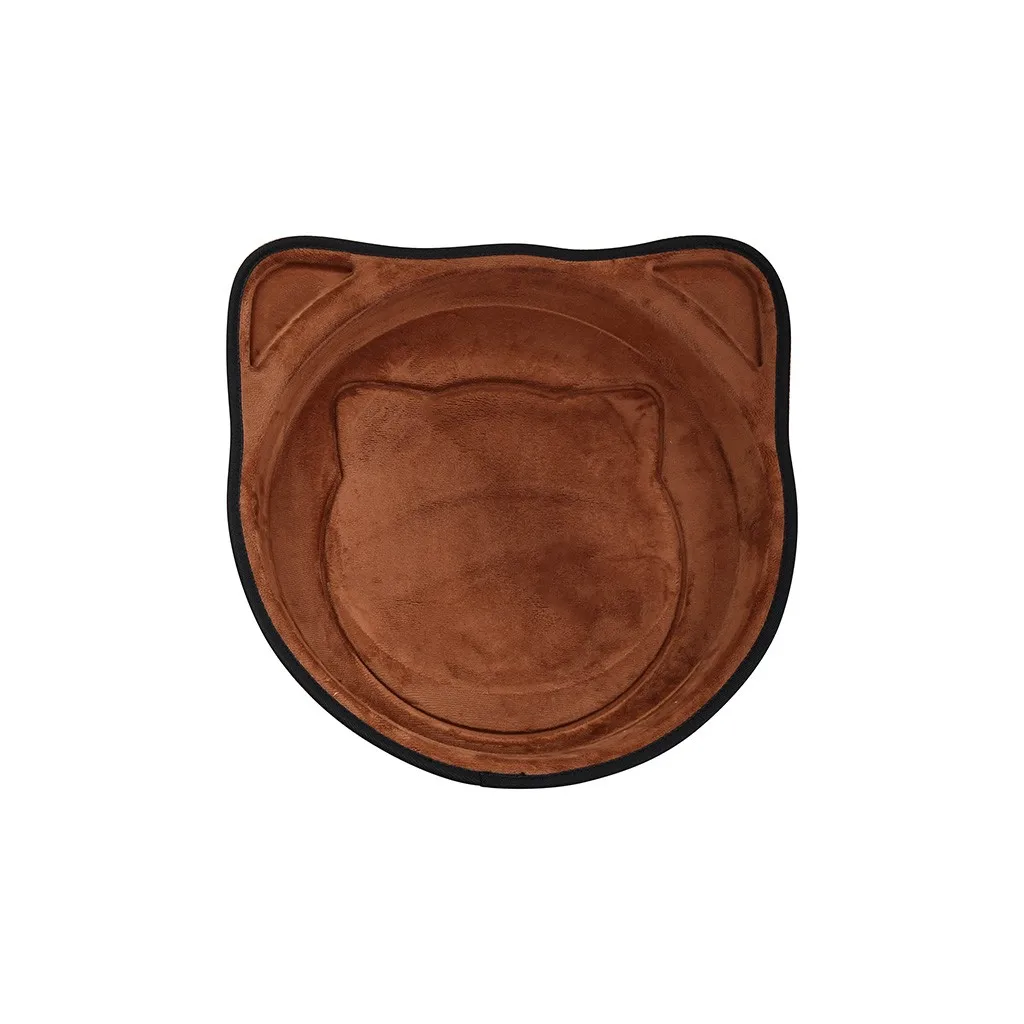 Pet Cat Hammock Ear Shape Window Mounted Seat Warm Sleeping Hanging Bed Mat with Suction Cup Lounge Kitten Cat Accessories