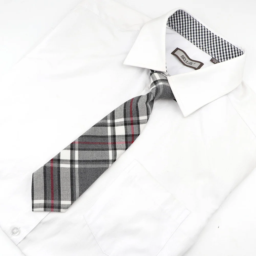 30 Fashion 30cm Cotton Floral Striped Vintage Kids College Casual Necktie Girl Cute School Daily Uniform Bow Tie Shirt Accessories - Цвет: 30