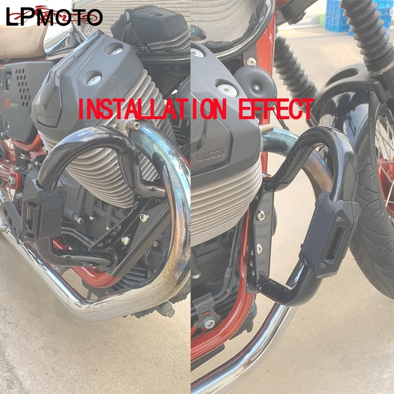 Ремонт moto rcycle бампер двигателя бампер для moto guzzi V7 guzzi V9 серии moto rcycle аксессуары