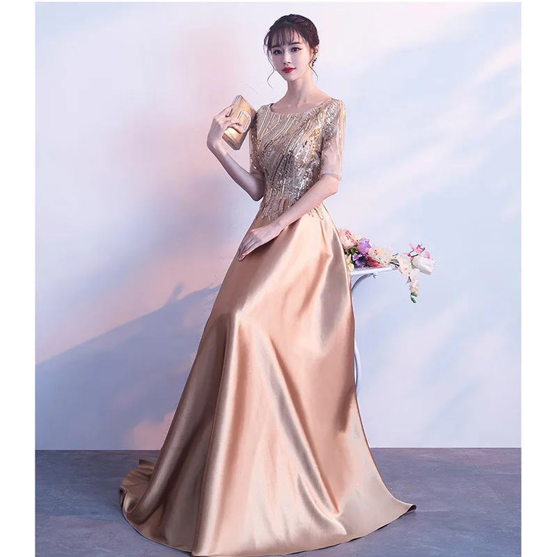 JaneyGao Long Porm Dresses