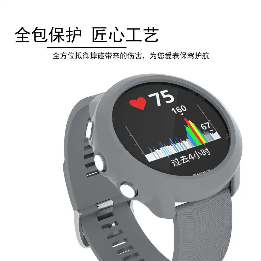 Защитный чехол для Garmin Forerunner 645/645 музыка Смарт часы Замена ТПУ защитный чехол s Браслеты Аксессуары