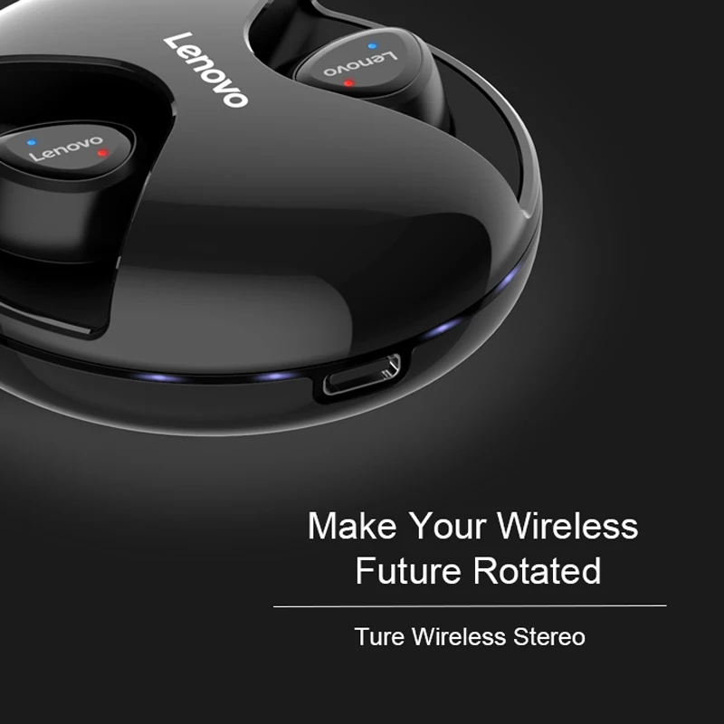 Lenovo R1 Bluetooth наушники TWS беспроводные IPX5 Водонепроницаемый дизайн 5 0 для XiaoMi huawei