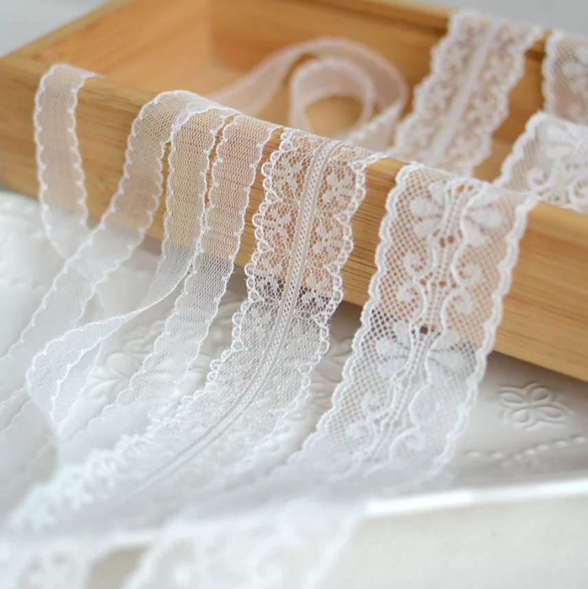 Lace Ribbon Lace Fabric Lace Sewing Accessories Lace Decoration Clothing Craft Accessories 3 Meters 3 Styles DIY Embroidered Craft Clothing Wedding Sewing