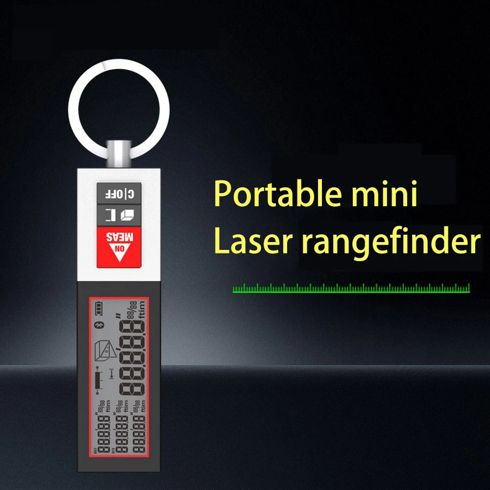 Mini Lithium Battery Wireless Laser Rangefinder High-precision Measuring Room Artifact One-click CAD Electronic Meter Ruler Mini Lithium Battery Wireless Laser Rangefinder High-precision Measuring Room Artifact One-click CAD Electronic Meter Ruler
