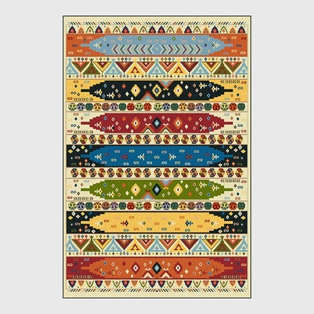 Carpet1 Ретро-марокканский стиль килим мягкие большие ковры для гостиной, спальни, ковер домашний декор, ковер нескользящий коврик для пола - Цвет: Carpet1