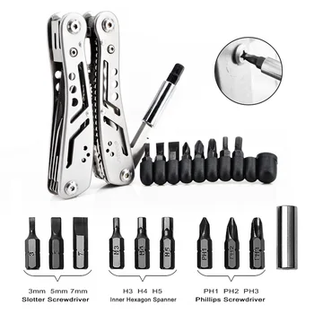 

2019 New Multifunctional Tools Wire Stripper Cable Cutter Pliers Multitool Knife Camping Survival Hunting Tactical Folding Knife