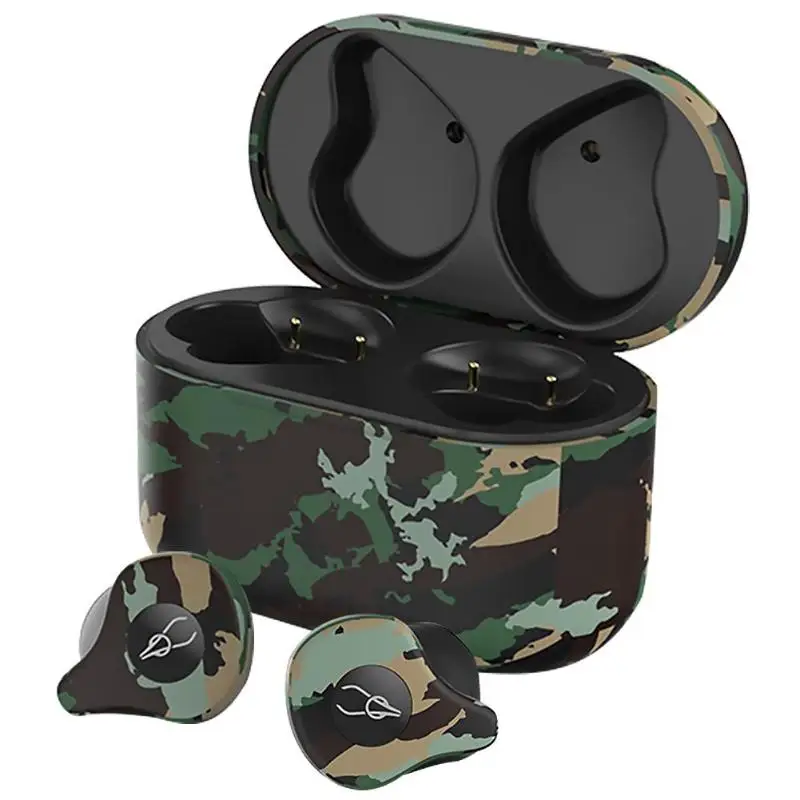 Sabbat X12 Pro QCC3020 TWS Bluetooth 5,0 наушники стерео беспроводные 3D HIFI музыкальные наушники с зарядной коробкой мини камуфляжная гарнитура