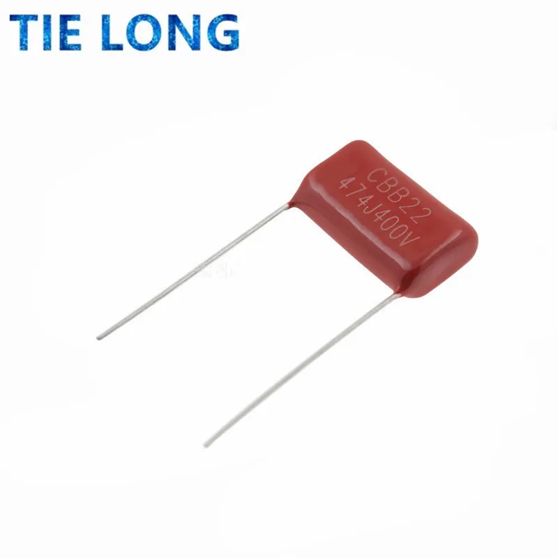 10PCS 400V474J 0.47UF Pitch 15mm 470NF 400V 474 CBB Polypropylene film capacitor | Электронные компоненты и