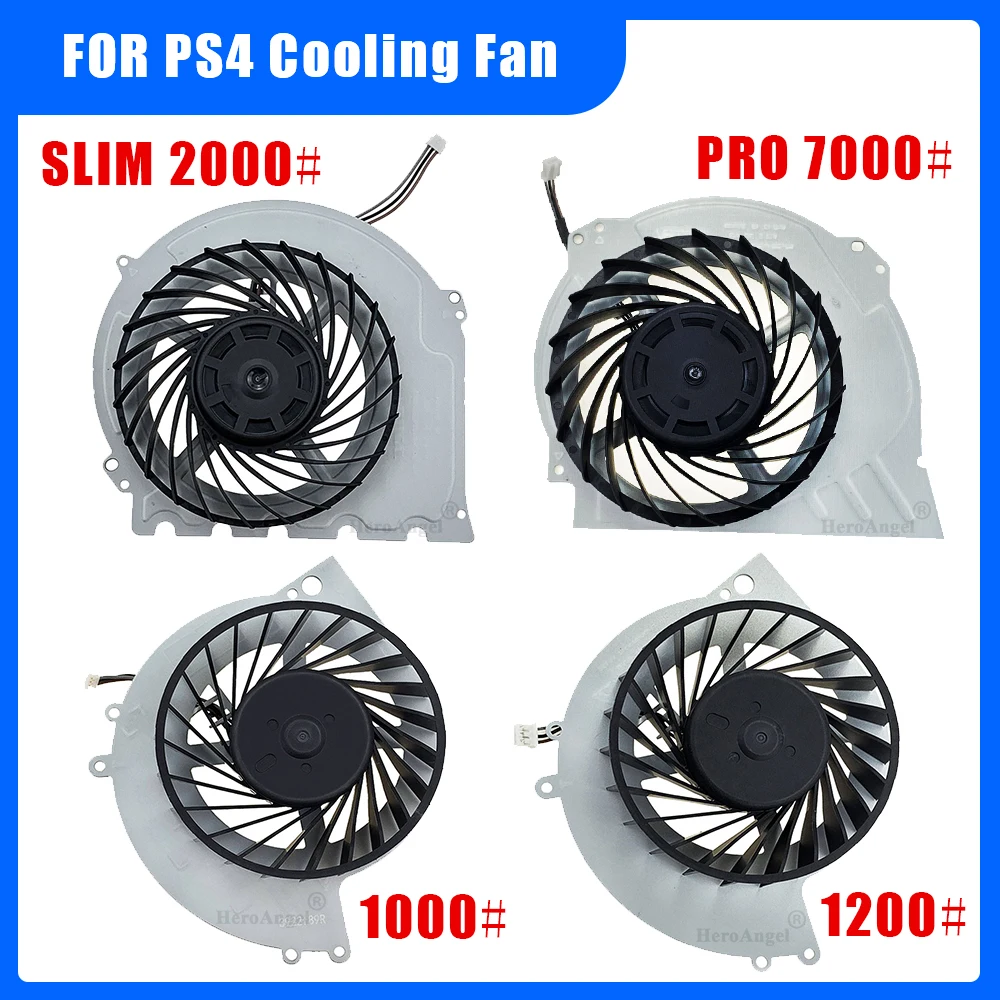 

Cooler Fan Internal Repair Parts Built-In Cooling Fan For Ps4 Pro 7000 For Ps4 1000 1100 1200 for PS4 Slim 2000 Cpu Cooler Fan