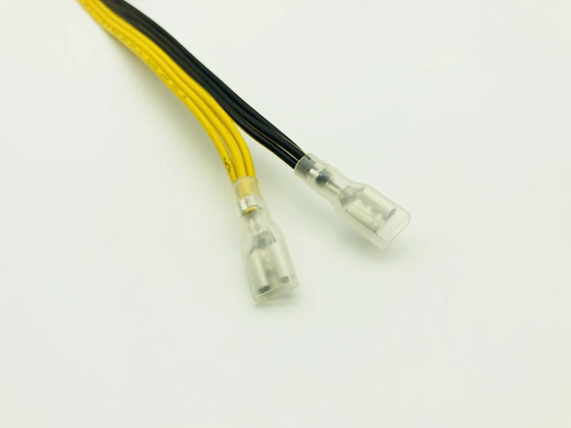 Power Cable PCIE Video Card Dual 8pin (6+2) Splitter Power Supply Wire 250 Female Terminal 18AWG Cables for ETH BTC Miner Mining