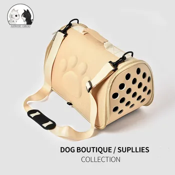 

Pet cat bag Breathable Shoulder Bag Handbag Space EVA Cats Dogs Backpack Folding Travel Shoulder Bag Crate Handbag Carrying Bag
