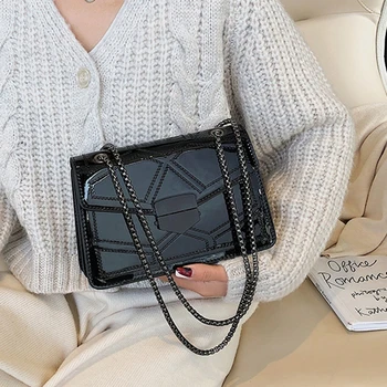 

Pattern Leather Diamond Crossbody Bag For Women 2020 Fashion Sac A Main Female Travel Shoulder Bag Female Handbags And Purses