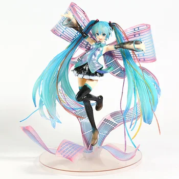 

Japanese Anime Game Hatsune Miku 10th Anniversary Ver. PVC Miku Figure Collectible Model Toy Gift