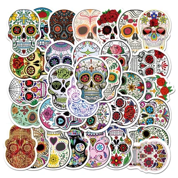 

50pcs Anime Terror Series Sticker Graffiti Skeleton Dark Funny Stickers for DIY Sticker on Travel case Laptop Skateboard