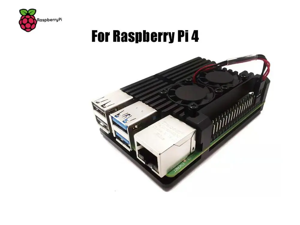 Для Raspberry Pi 4 B/2 3 B/B +/A + 2019 новейший комплект системы охлаждения 3,5 дюймовый ЖК-экран + прозрачный акриловый корпус + сенсорная ручка + радиатор