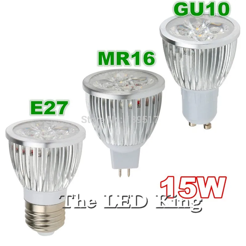 Лучшая цена светодиодный прожектор GU10 GU5.3 MR16 3 Вт 5 9 12 15 110 В 220 в диммируемая
