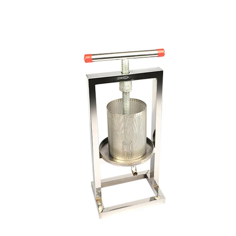 Honey Squeezer Manual Household Wine Watermelon Tomato Juicer 304 Stainless Steel Oil Press Lemon Sugar Cane Pomace Separator 4