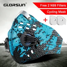 GLORSUN маска для лица, моющаяся, высокое качество, с принтом на заказ, n95 breathe n99 pm2.5, противозагрязняющая рот, Спортивная, тренировочная, Пылезащитная маска