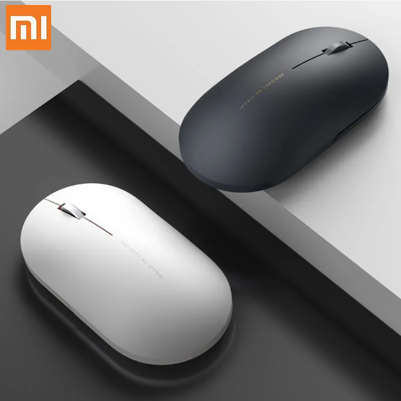 Беспроводная мышь Xiaomi 2 4 ГГц WiFi 1000 точек/дюйм оптическая портативная обтекаемой