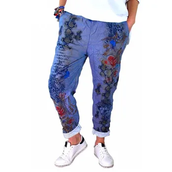 

Woman Harem Pants Casual Loose Female Trouser Ankle-length Woman Pants Streetwear Pants Women