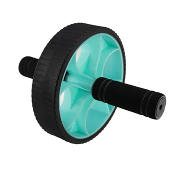 

New Keep Fit Wheels No Noise Abdominal Wheel Ab Roller With Mat For Exercise Muscle Hip Trainer Fitness Equipment