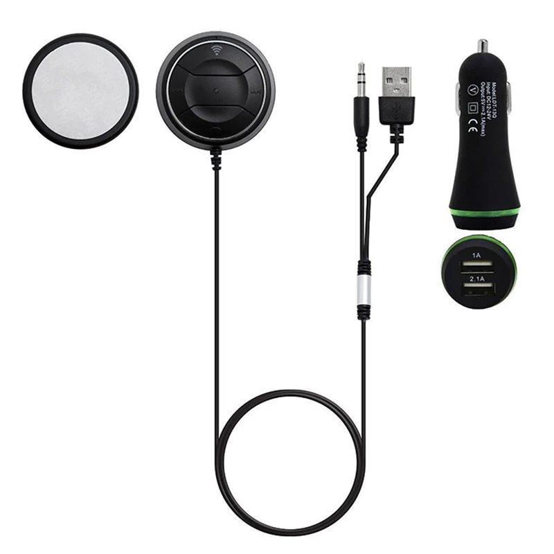 Автомобильный bluetooth-приемник USB беспроводной аудио музыкальный плеер адаптер автомобильный Bluetooth AUX