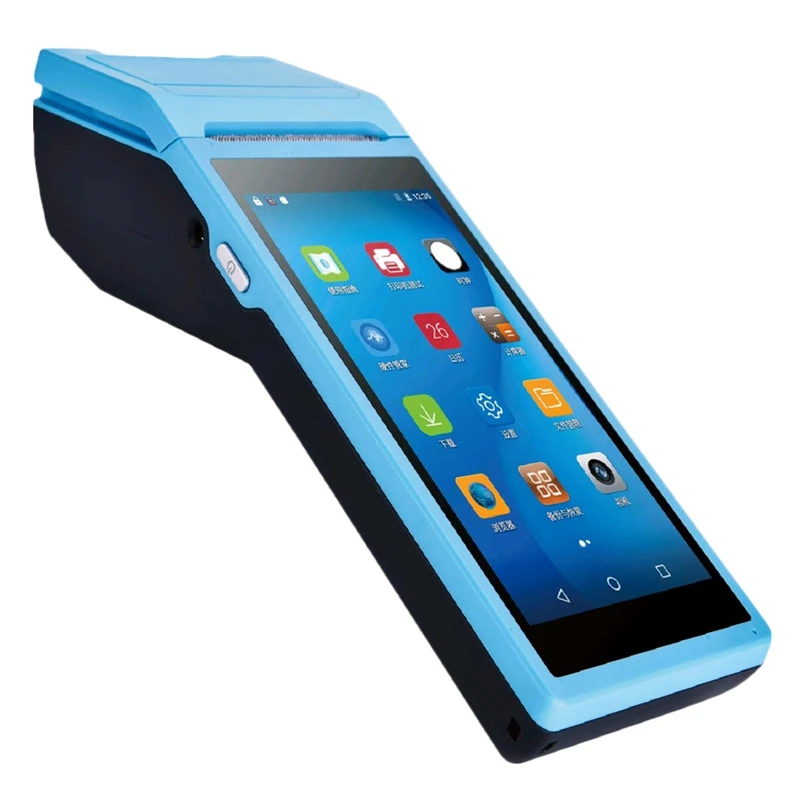 Ручной Pos Компьютер 5 дюймов Нажмите 3G Wifi Bluetooth Android Pda Мобильный платежный