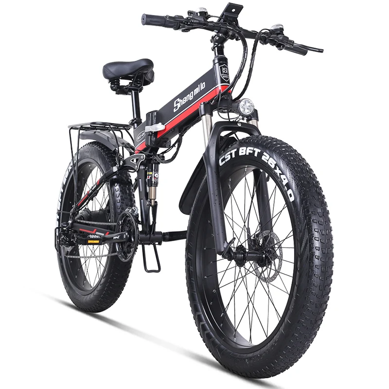 Sheng Milo Electric Bicycle Fat Tire 26 