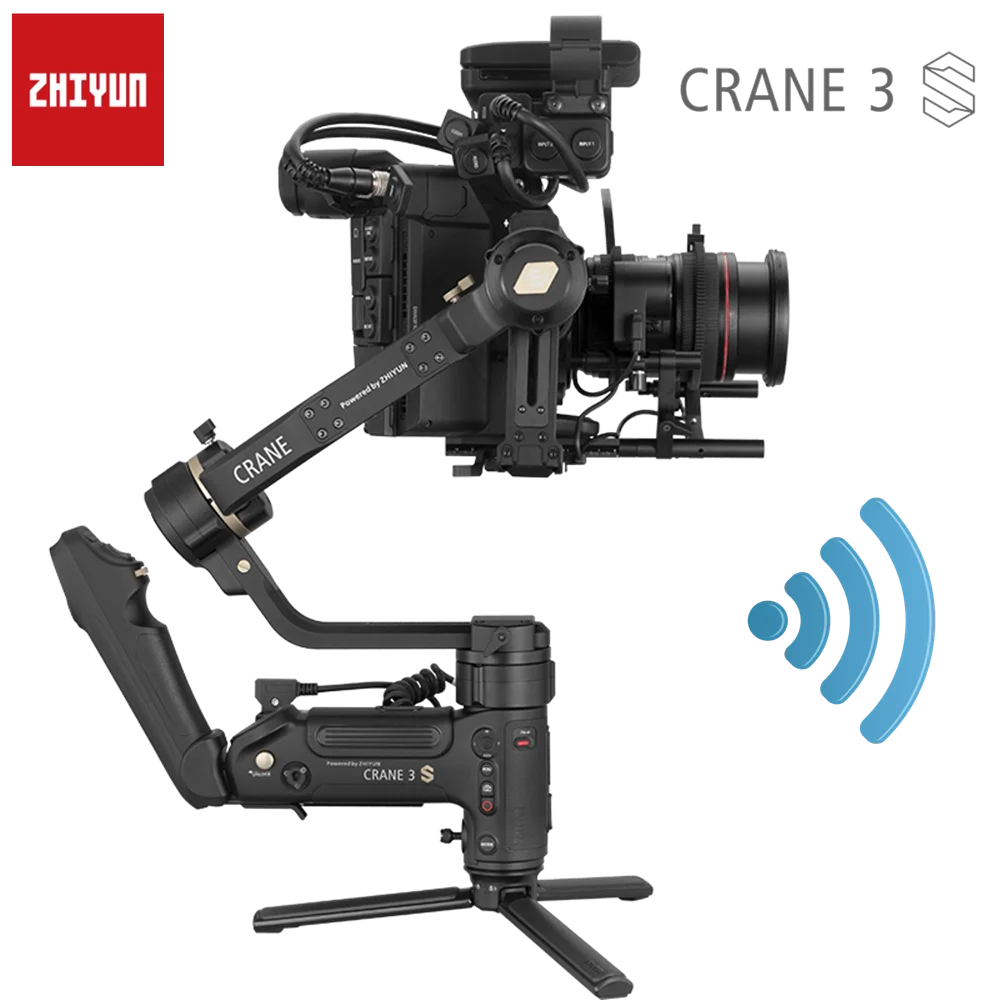 Zhiyun Crane 3S Smartsling Kit 3 осевой ручной карданный стабилизатор для DSLR камер и