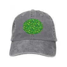 Винтажная трендовая ковбойская шляпа с принтом, модная бейсбольная кепка для мужчин и женщин, эскиз любви, птицы, винтажный стиль, горячо серый