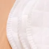 6pcs 3 layers cotton Reusable Nursing Breast Pads Waterproof Washable Soft Pure Absorbent Baby Breast feeding Accessory 4
