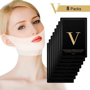 

Face Lifting Mask Miracle V Shape Slimming Mask Facial Line Remover Wrinkle Double Chin Reduce Lift Bandage Skin Care Tool