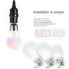 E27 E14 RGB ampoule lampe AC85-265V 3 W 5 W 10 W 15 W RGBW RGBWW LED Spot lumière Dimmable magique RGB ampoule avec télécommande IR 16 couleurs ► Photo 2/6