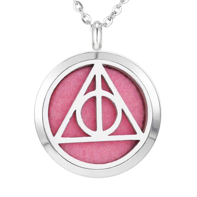 112 Essential Oil Diffuser Locket Pendant Necklace