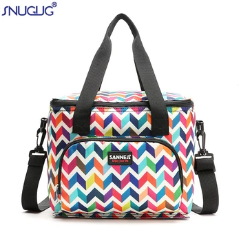 

Waterproof Fabric Cooler Bag For Food Fridge Bag Outdoor Women Picnic Box Man Picnic Bag High Capacity Insulated Lunch Bag Men