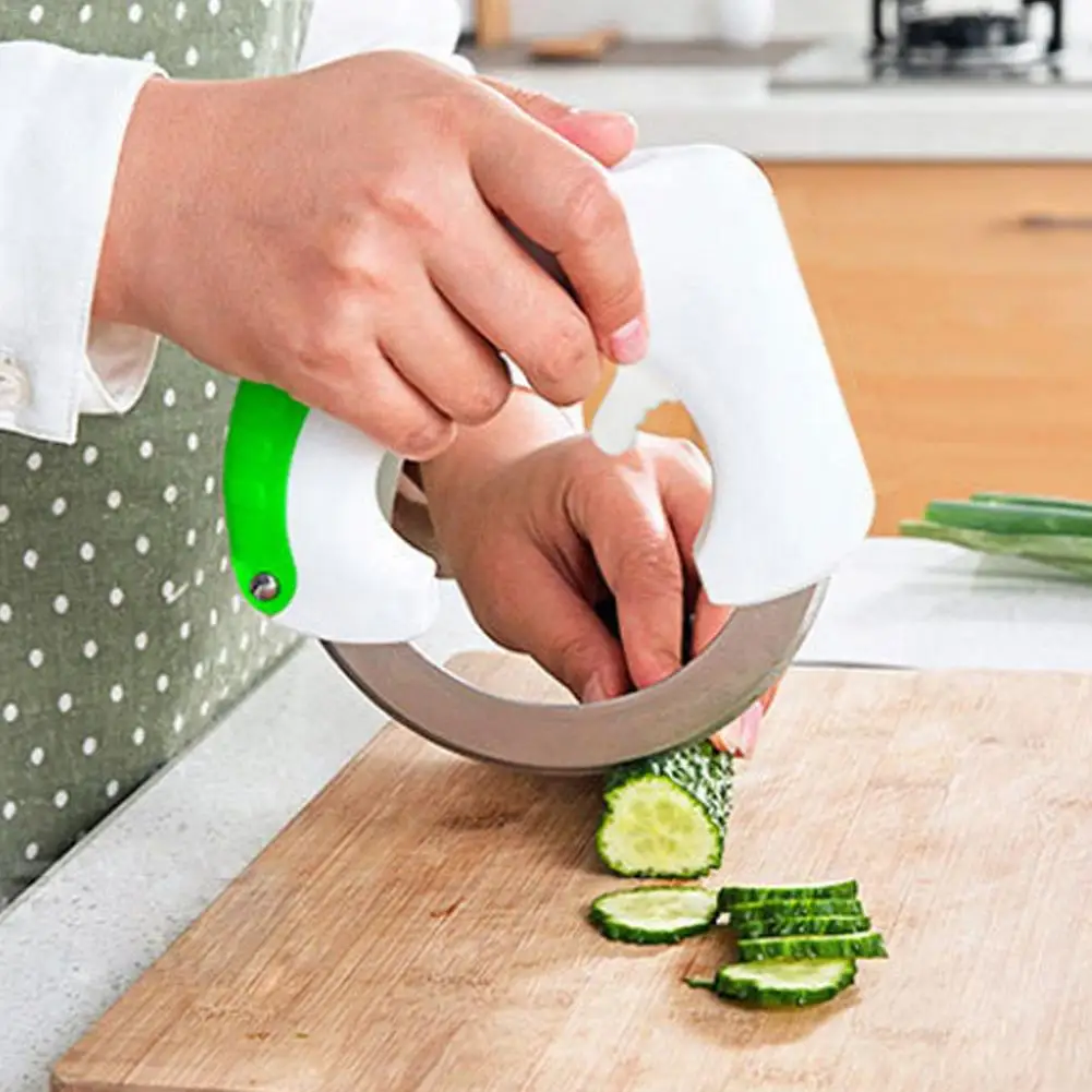 Wheel Knife Cutting Dish Rolling Knife Stainless Steel Wheel Knife Circular Kitchen Cutter Pizza Pastry Cutter Chopper Artifact Wheel Knife Cutting Dish Rolling Knife Stainless Steel Wheel Knife Circular Kitchen Cutter Pizza Pastry Cutter Chopper Artifact