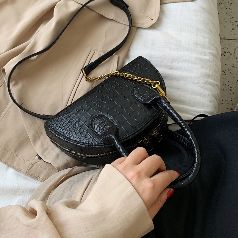 Каменный узор кожаные сумки через плечо для женщин Роскошные качественные сумки через плечо женские брендовые дорожные сумки