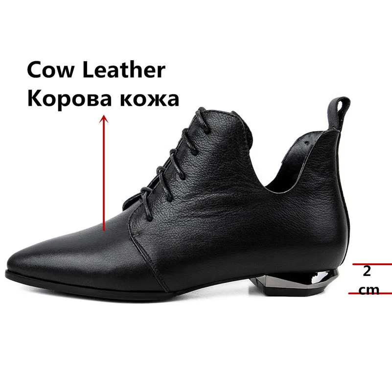 Beste FEDONAS Kwaliteit Echt Leer Kruis Gebonden Chelsea Laarzen Party Dancing Schoenen Vrouw 2020 Herfst Winter Warm Vrouwen Enkellaars