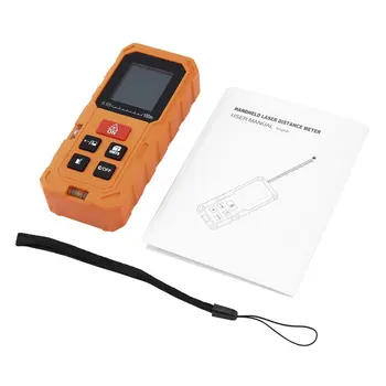 

Portable Laser Distance Meter Portable Digital Laser Range Finder With LCD Backlight Display Professional Measurement Tool