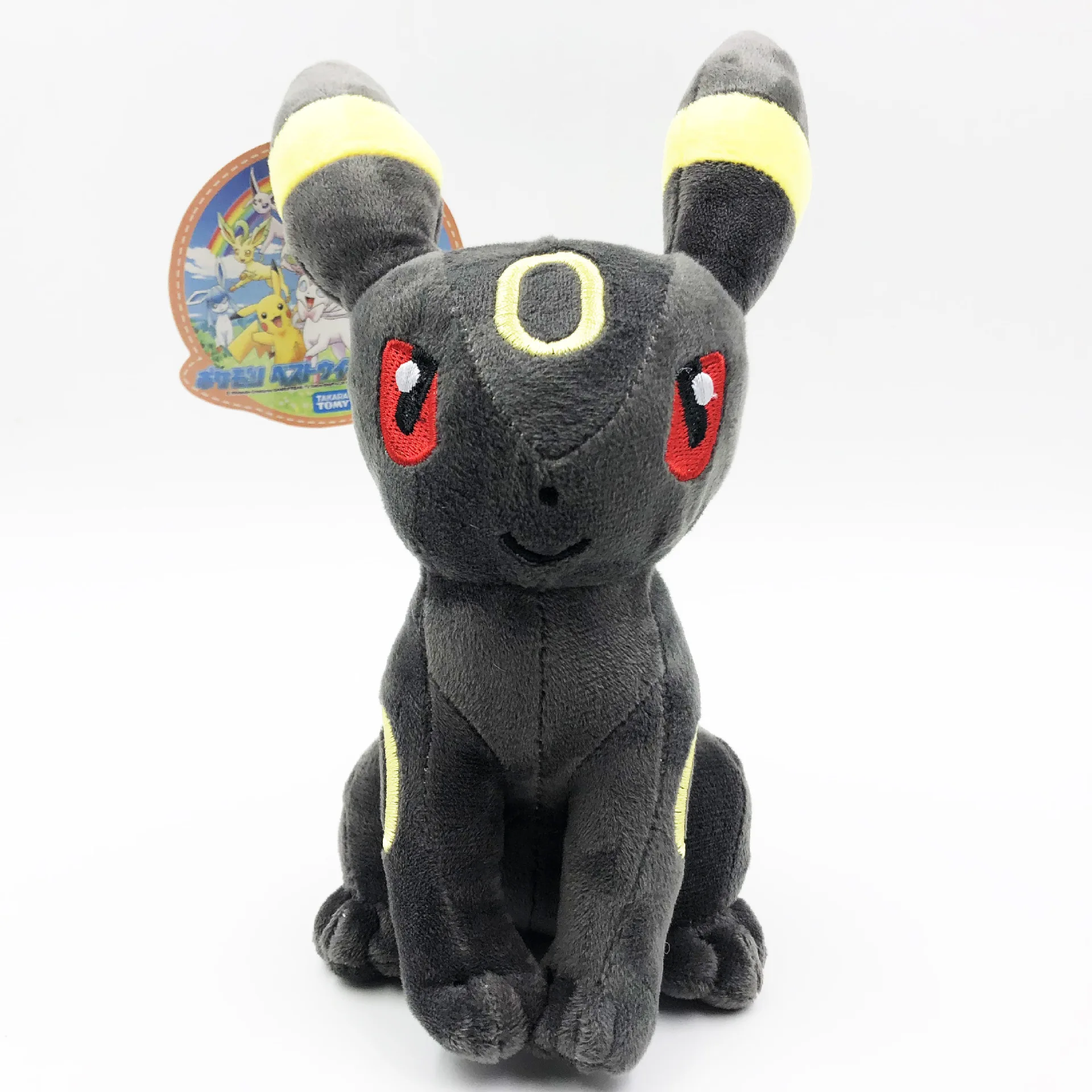 7 дюймов плюшевые Clacia Umbreon Sylveon Eevee Espeon из анимационного сериала "Jolteon Вапореон Flareon Glaceon Leafeon Lapras Dragonite Vulpix стильная футболка с изображением персонажей видеоигр