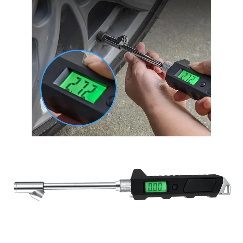 RV Truck Digital Tyre Pressure Gauge Reader 0-230PSI Settings with Backlit  LCD AliExpress