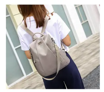 

2019 Fashion Brand New Hot Women School Bag Oxford Men Shoulder Backpack Travel Rucksack Satchel Tote
