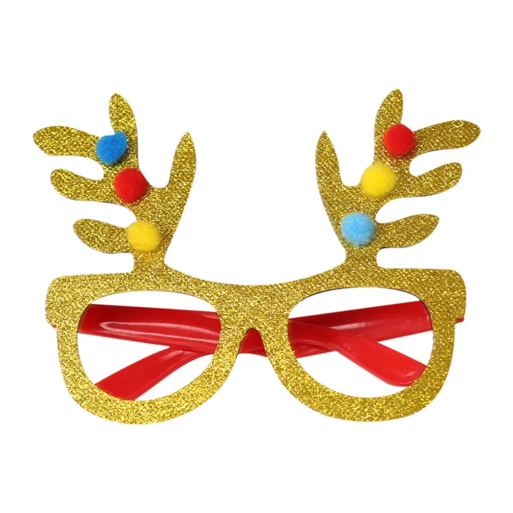 Christmas party glasses cute beautiful glasses photo props role playing animals riding bike cycling glasses 30S26 (17)